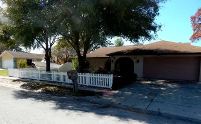 Secluded White Picket Fence — Fence Installation project by Hunter's Woods Outdoors