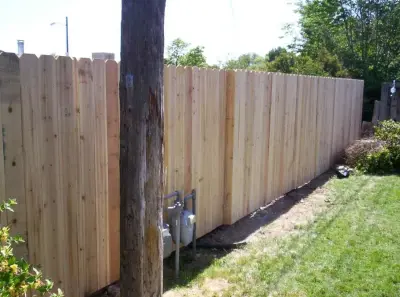 Timber Barriers — Fence Installation project by Fence Tech LLC