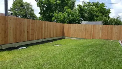 Timber Barriers — Fence Installation project by Hurricane Fence New Orleans