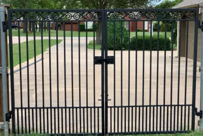 Forged Iron Entrance — Fence Installation project by The Anvil Company