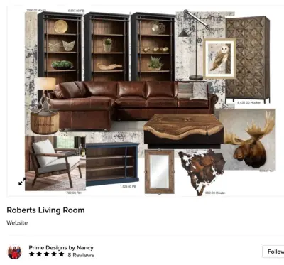 Lounge Area by Prime Designs By Nancy