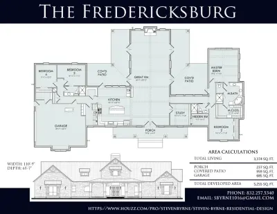 Layout Designs — Architectural & Building Design Services project by Byrne Haus Custom Home Design