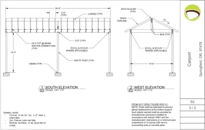 Vehicle Shelter — Architectural & Building Design Services project by Outdraft Home Design