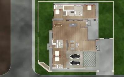 Chegini Home by Brewster's Drafting House