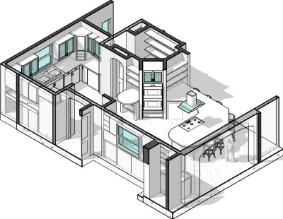 HIDDEN DRIVE by JT Architectural Designs