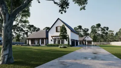 French Country House — Architectural & Building Design Services project by Distinctive Drafting And Design LLC