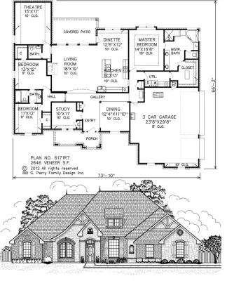 Perry House Plans - Architectural & Building Design Services in Oklahoma City, OK