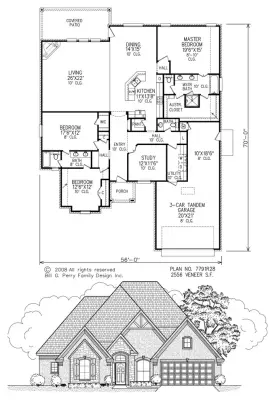 Perry House Plans - Architectural & Building Design Services in Oklahoma City, OK