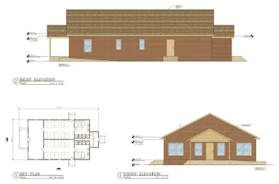 Formosa Youth Camp Cabins for General Baptist — Architectural & Building Design Services project by NWA CAD Services