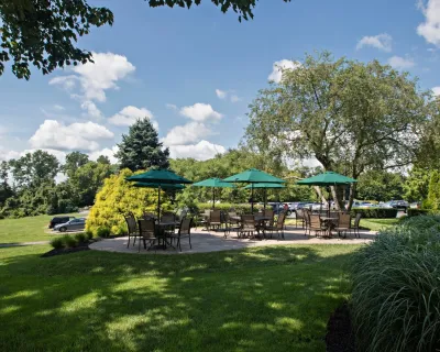 Burlington Country Club Patio — Landscape Design project by Beechwood Landscape Architecture And Construction
