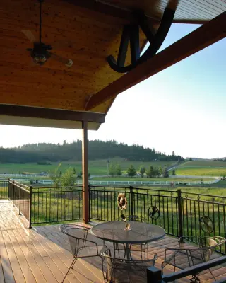 Custom Home for Horse Enthusiasts in North Spokane by Design Services NW