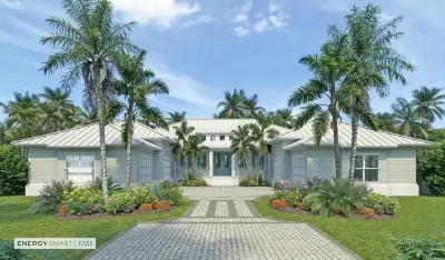 Estero, FL - Coastal Transition by Wright Jenkins Home Design