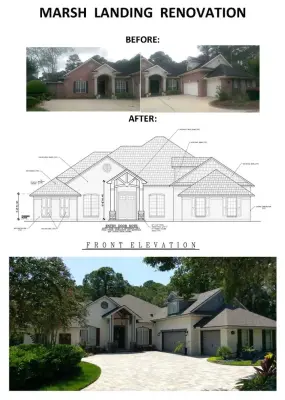 Marsh Landing Revamp — Architectural & Building Design Services project by First Coast Drafting And Design