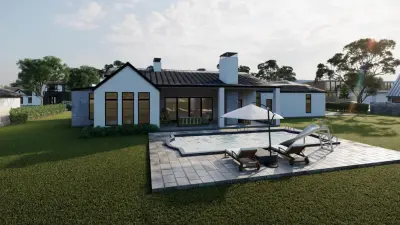 Contemporary Residence — Architectural & Building Design Services project by Distinctive Drafting And Design LLC