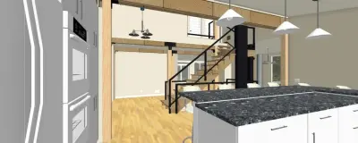 Contemporary Whole House Renovation with Six Additions — Architectural & Building Design Services project by BFreeman Design