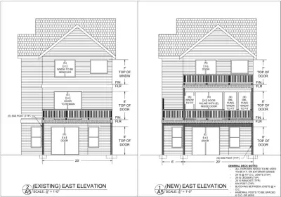 Tiered Deck Designs — Architectural & Building Design Services project by Outdraft Home Design
