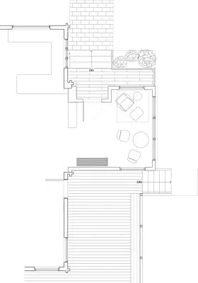 Entryway at Overlook Drive — Architectural & Building Design Services project by Restless Works