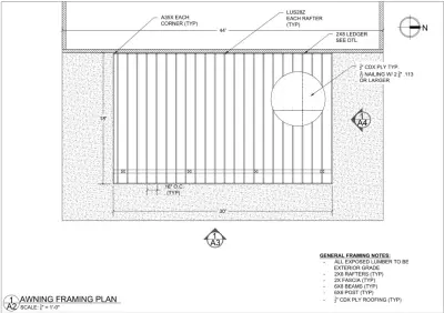 Large Storage Canopy Design — Architectural & Building Design Services project by Outdraft Home Design