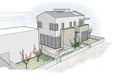 Pacific Avenue Home by AAHA Studio