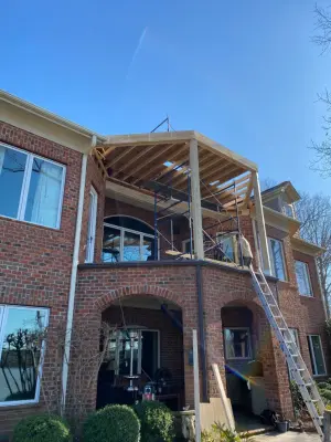 Roberts Porch Renovation — Architectural & Building Design Services project by Rutherford Design Services