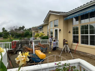 SAN MARCOS WOOD DECK — Landscape Construction project by BNC Builders INC. in San Marcos