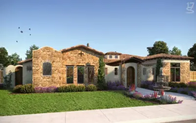 Hispanic-Inspired Home — Architectural & Building Design Services project by Seventeen Services Inc.