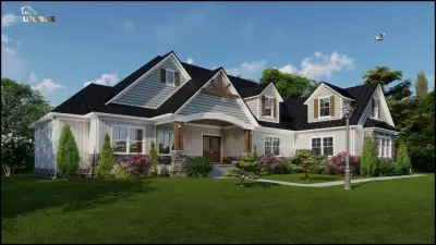 Custom Home Design at Tall Timbers — Architectural & Building Design Services project by BIM Works, LLC