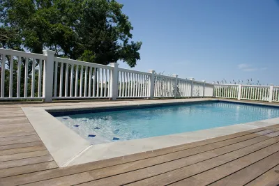 Backyard Retreat — Landscape Design project by The León Group, LLC in Quogue