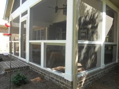 Elevated Screen Porch Extension — Architectural & Building Design Services project by Annette McCleery Building Design