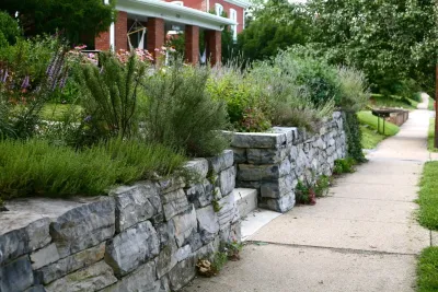 Traditional Stonework — Landscape Design project by The Natural Garden