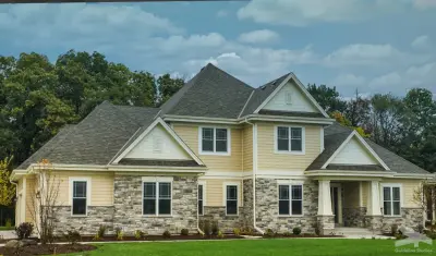 Custom Two-Story Traditional Home for TW Homes — Architectural & Building Design Services project by Guideline Studios, LLC