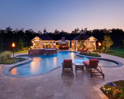 Beechwood Landscape Architecture and Construction - Outdoor Lighting Installation in Southampton, NY