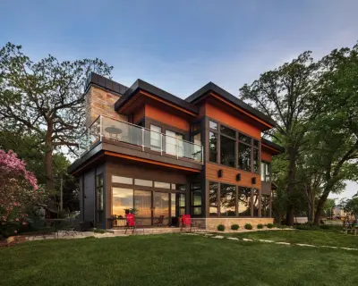 Modern Lakeside Residence — Architectural & Building Design Services project by Udvari-solner Design Company