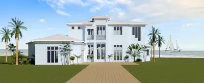 Tailored Residence - Hutchinson Island by Jeffrey K. Joseph Residential Design LLC