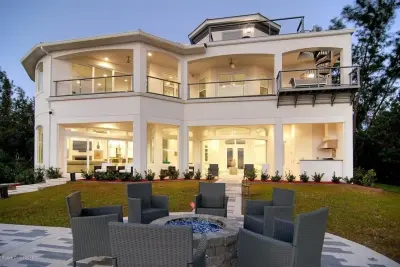 Melbourne Beach Custom Home by Jeffrey K. Joseph Residential Design LLC