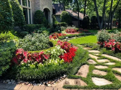 Curb Appeal - Before & After by Thompson's Landscaping