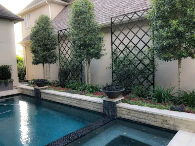 Pool Landscaping — Landscape Design project by Thompson's Landscaping