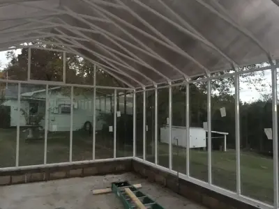 Kit-Built Glass Greenhouse — Architectural & Building Design Services project by 52 Building Services