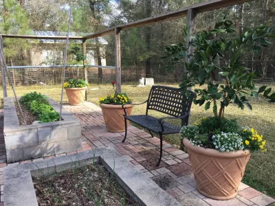 Vegetable Gardens — Landscape Design project by Thompson's Landscaping in Magnolia