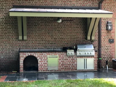 Outdoor Kitchens — Landscape Design project by Thompson's Landscaping