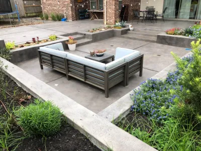Backyard Transformation - Before & After — Landscape Design project by Thompson's Landscaping