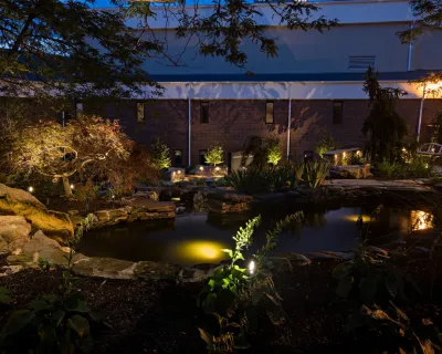 Fountain of Life Garden by Beechwood Landscape Architecture And Construction