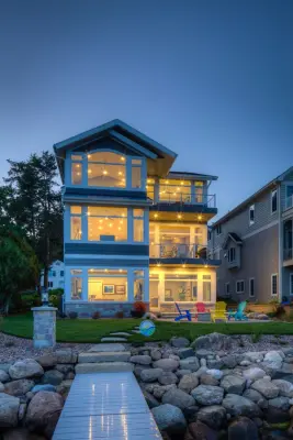 Mendota Lakeside Cottage — Architectural & Building Design Services project by Udvari-solner Design Company