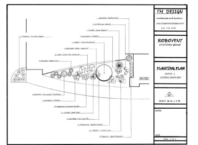 My Work — Landscape Design project by TM Garden Design