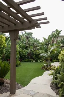 Beach Style Landscape renovation — Landscape Design project by Torrey Pines Landscape Co., Inc in Encinitas