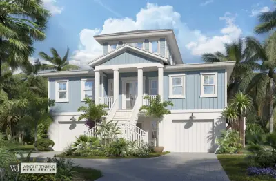 Sanibel Island Cottage, FL — Architectural & Building Design Services project by Wright Jenkins Home Design