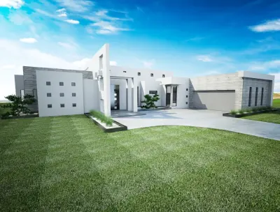 Contemporary Residence in South Texas — Architectural & Building Design Services project by Oscar E. Flores Design Studio, LLC