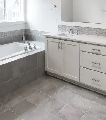Restroom Renovation — Kitchen Remodeling project by Eagle Remodel & Construction