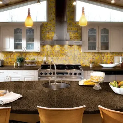 Jacksonville Kitchen Subway Tile Backsplash — Kitchen Remodeling project by Granite Transformations Of Jacksonville
