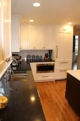 Luminous White Kitchens — Kitchen Remodeling project by Featured Kitchen And Bath, Inc.